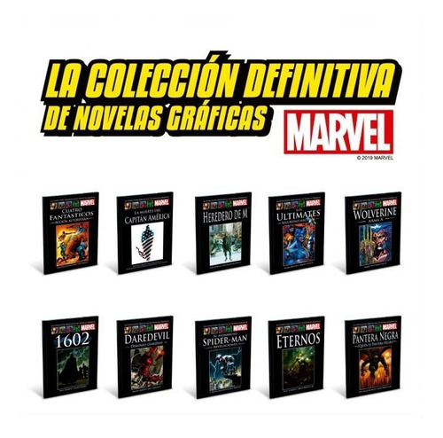 Tomos De Marvel Unidad 41 Al 60 Colección Del Tiempo  