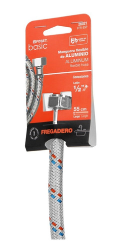 Paq 40pz Manguera Flexible Para Fregadero 55 Cm Pretul 26021