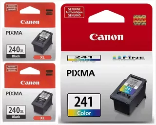 Canon Pg-240xl/cl-241ink Cartridges - Combo Pack Black