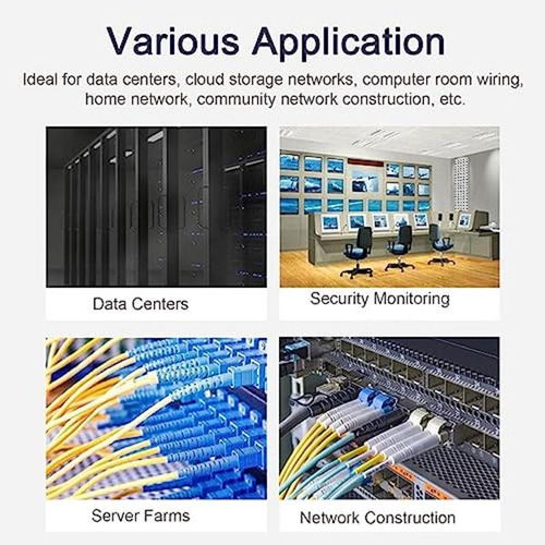 Os1/os2 Lc To Sc Fiber Patch Cable Single Mode Duplex - 10m