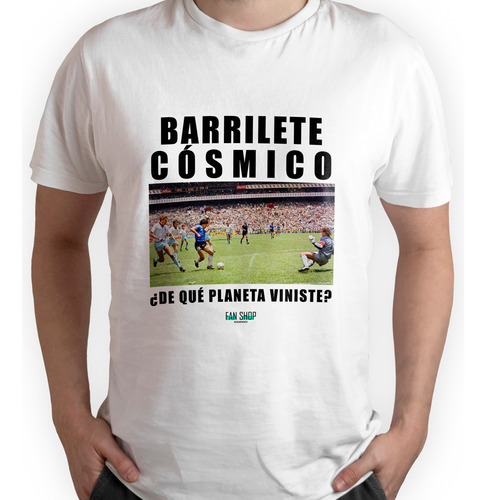 Remera Diego Maradona Barrilete Cosmico