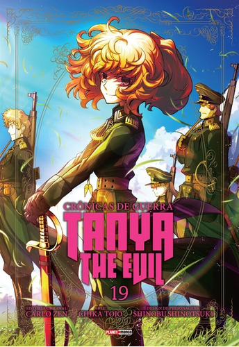 Tanya The Evil: Crônicas de Guerra -19, de Zen, Carlo. Editora Panini Brasil LTDA, capa mole em português, 2022
