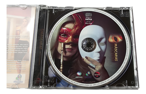 Trilha Sonora - Máscaras - Novela Da Record - Ótimo Estado! (Usado)