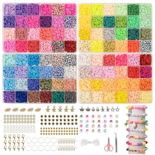 10000pcs Arcilla, 96 Colores Kit De Fabricación De Aba...