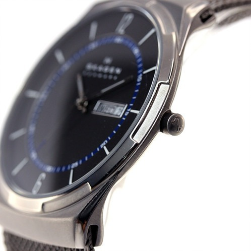 Reloj Hombre Skagen Skw6078 Caja De Titanio Mesh Acero Inox.