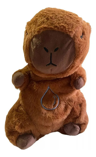 Peluche De Apego Que Respira Capibara Marrón