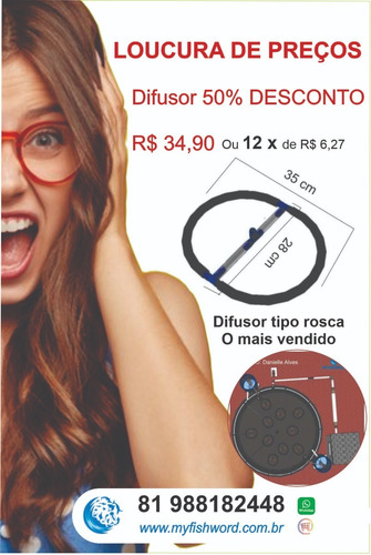 Imagem 2 de 10 de Super Promoção - Unidade De Aeração Tipo Rosca