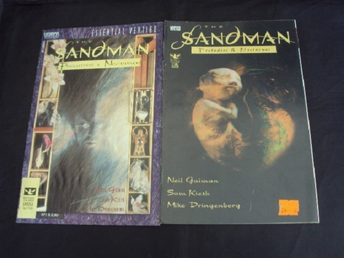 Pack Sandman - 2 Ejs (simbolo) Neil Gaiman