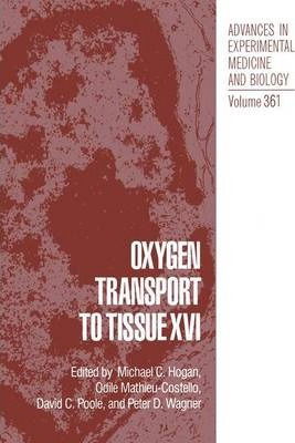 Libro Oxygen Transport To Tissue Xvi - Michael C. Hogan