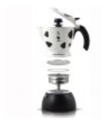 Cafetera Italiana Bialetti Para Capuchino Mukka