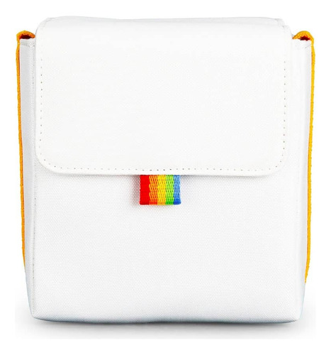 Bolso Para Cámara Polaroid I-2, Now Y Now+ Color Blanco/amarillo