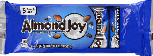 Almond Joy Mini Snack Bars 5ct 3 Oz