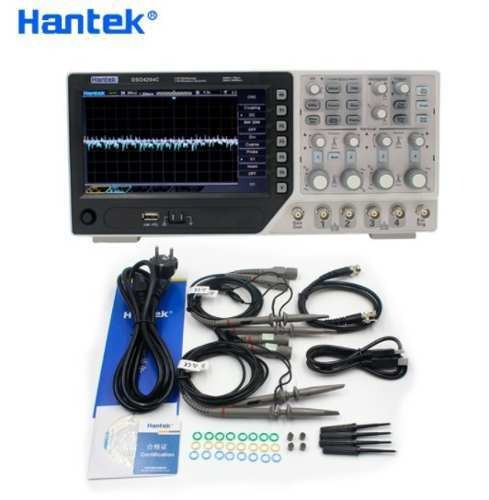 Osciloscópio digital Hantek DSO4204C - largura de banda de 200 MHz com 4 canais