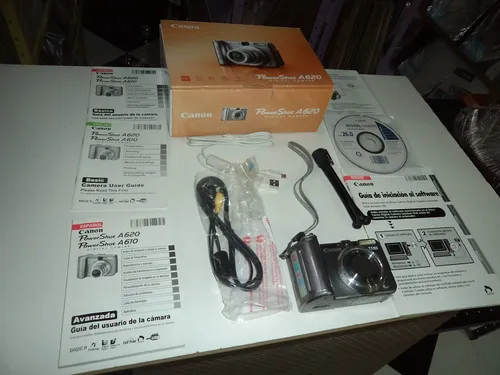 Câmera Digital Canon Powershot A620-semi Novo-na Caixa | MercadoLivre