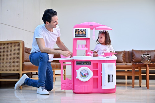 Imagen 6 de 8 de Cocinita Infantil Prinsel Cook'n Play Con Sonidos