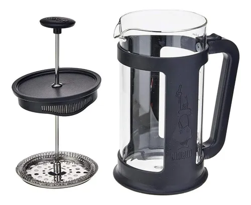 Cafetera Bialetti Smart 3 Cups automática negra prensa francesa