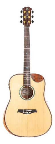 Violao Marques Auditorio Aco Cutway Natural Ativo Va202ntqf