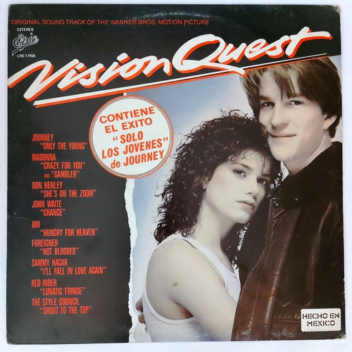 Vision Quest Soundtrack   Lp