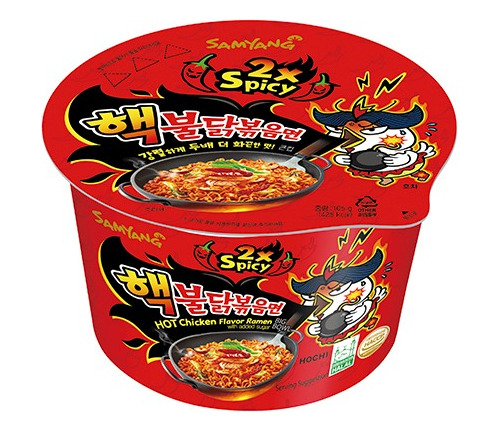 Ramen Coreano Buldak Doble Picante Big Bowl 1 Vaso 105g