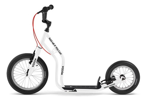 Scooter Bicicleta Yedoo Wzoom Aro 16/12 Niños Color White