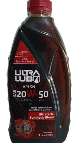 Aceite Ultra Lub 20w50 Semi Sintético 