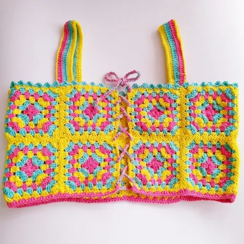 Blusas crop top tejidas a crochet hotsell