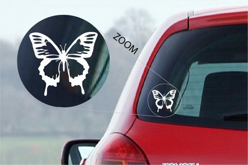 Mariposa Calco Sticker Vinilo Decoracion