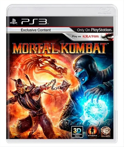 Mortal Kombat Estander Edition Warner Bros. Ps3 Físico