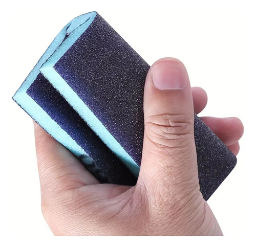 Esponja De Lixar 60-320 Grit, Lavável, Reutilizável, Úmida E