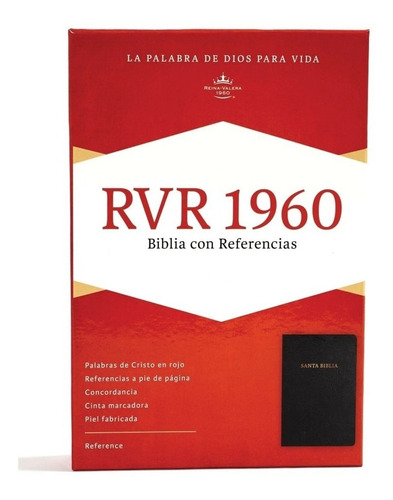 Biblia Ultrafina Con Referencias Rvr 1960 - Imitacion Piel