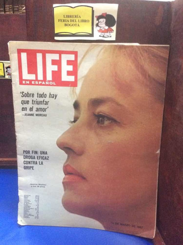 Revista Antigua - Life - 1967 - Jeanne Moreau, El Amor