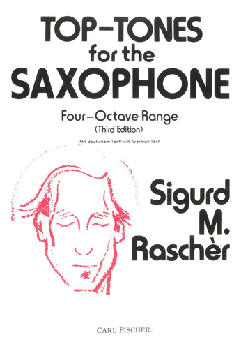 Carl Fischer Parte Superior-tones Para El Saxofn