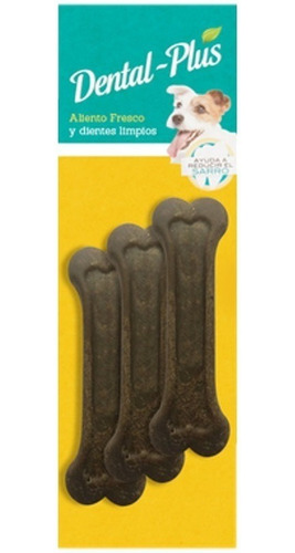 Imagen 1 de 10 de Hueso Dental Plus S Blister Perros Peque 5-11kg Mal Aliento