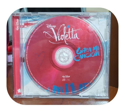 Cd Audio Violetta Gira Mi Cancion Disney Cd Original 