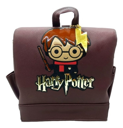 Bolsa Mochila Harry Potter Convertible 2 En 1 