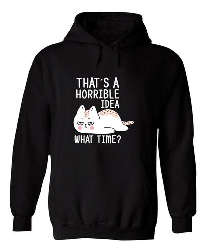 Sudadera Hombre  Hoodie Gatos Gatitos Gato 026