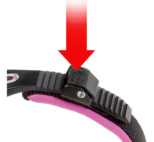 Collar Acolchado Microrregulación Ferplast Ergofluo C25/51 Color Rosa
