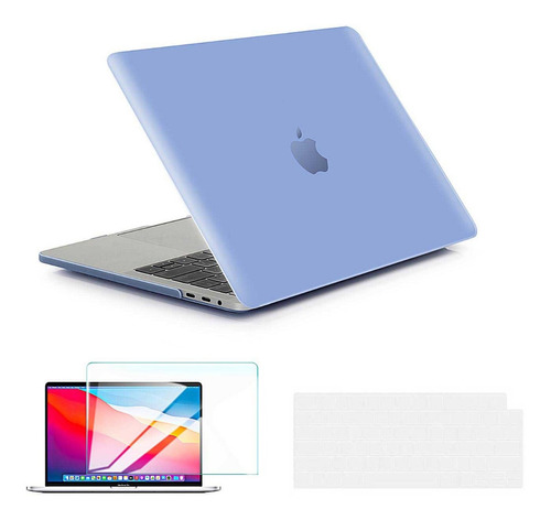 Funda Techprotectus Para Macbook Air 13 M1 Y 2020 Azul A2337