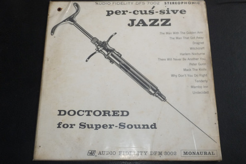 Jch- Per-cus-sive Jazz Vol 1 - Doctored For Super Spoun 1960