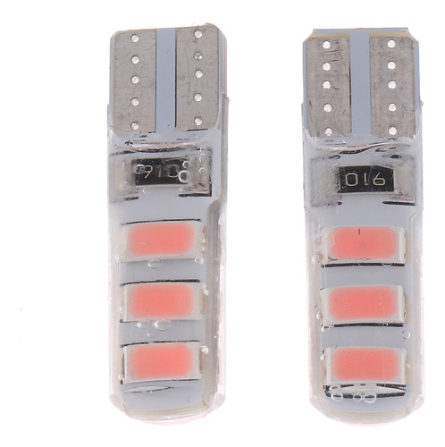 2pcs Lámpara De Matrícula Led De Cola Para Rosado