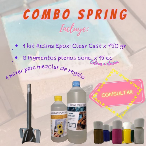Mixer Mezclador Resinas Epoxi Y Pinturas
