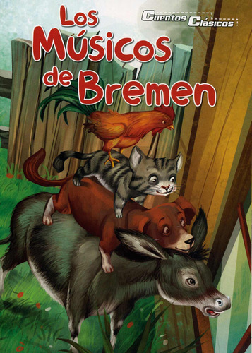 Cuentos Clásicos: Los Músicos De Bremen, de Varios autores. Serie Cuentos Clásicos: Aladino Editorial Silver Dolphin (en español), tapa blanda en español, 2020