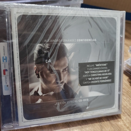 Alejandro Fernandez / Confidencias Cd+dvd  Nuevo 