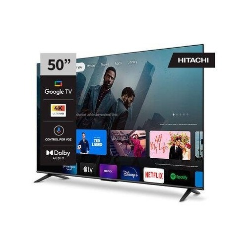 Smart TV Hitachi CDH-LE504KSMART26-F LED Google TV 4K 50" 220V