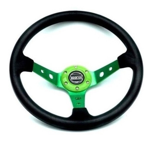 Volante Sparco Tipo Drift Conico + Bocina. Envio Gratis