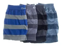 Comprar Pack De 6 Boxers Dufour De Hombre Rayados Sin Costuras