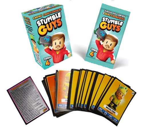 Cartas Stumble Guys Serie 4 - Colección Completa