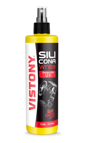 Silicona White Con Aroma Fresa