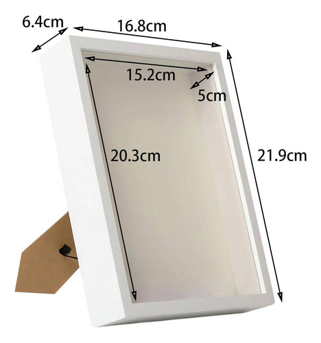 Shadow Box Frame Creative Picture Frame For White