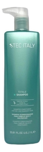  Tec Italy Shampoo Totale Para Cabello Seco Y Maltratado 1lt